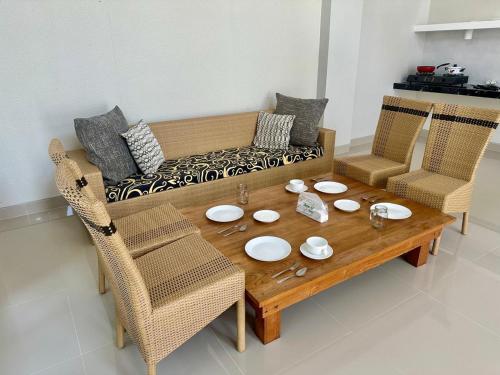 Sala de estar/TV partilhada, The Pudina Stay Probolinggo in Paiton