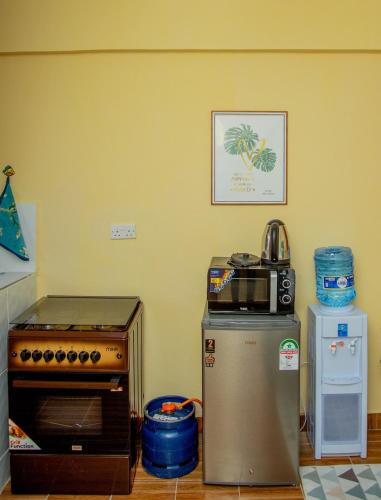 Verdant Cozy Studio with WI-FI in 那纽基