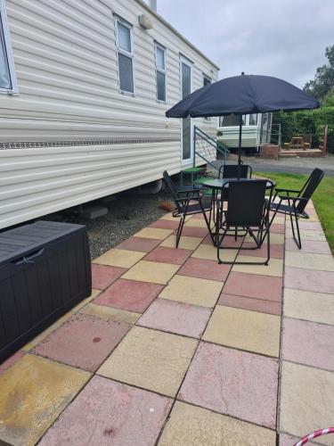 Caravan 26 fishguard holiday park in Fishguard
