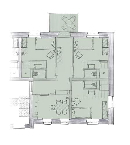 3 bedrooms, 3 beds