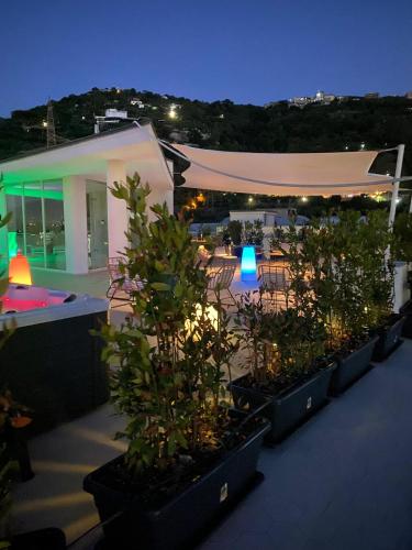 陽台/露台, Amabile Luxury Rooms in 聖安托尼奧阿巴泰