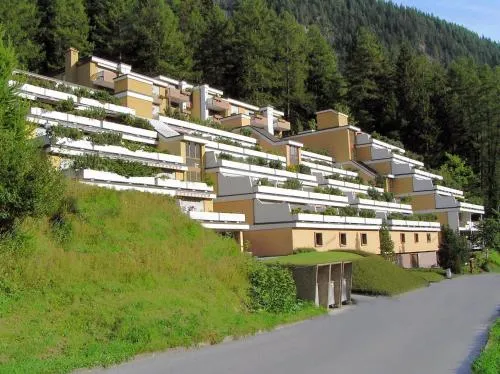 Lärchenwald 1703 in Leukerbad, Schweiz