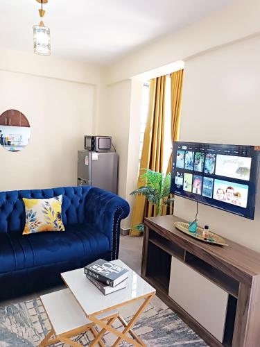 1BR With Dining Table Balcony and Free Parking in Kisumu