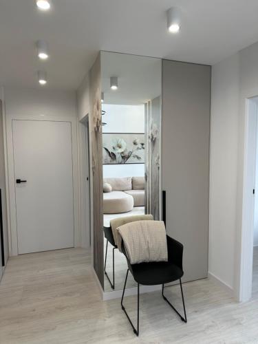 Nowy apartament z dwoma sypialniami i garażem