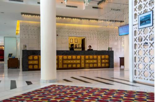 Empfangshalle, Dushanbe Serena Hotel in Dushanbe