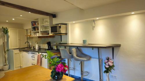 Køkken, KleineAuszeit Ferienwohnung Altena in Altena