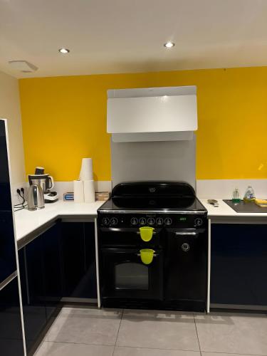 Kitchen, La cle des Champs in Essertines-en-Chatelneuf