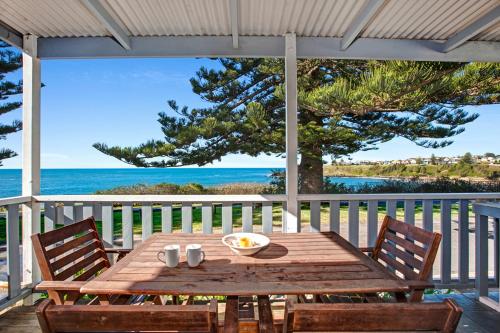 Balkon/teras, Surf Beach Holiday Park Cabin in Kiama