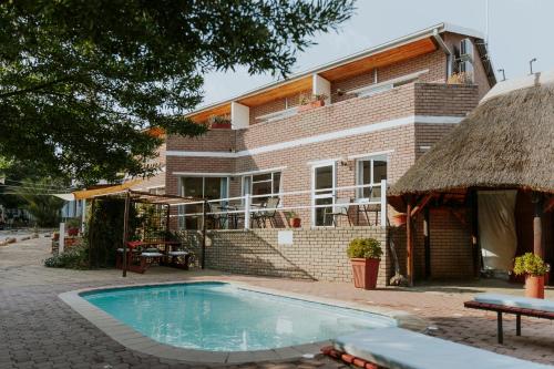 Swimming pool, Hotel Uhland in Windhoek