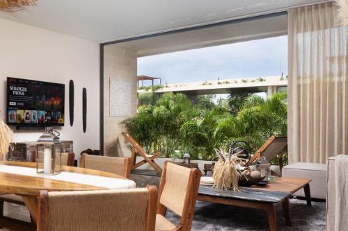 Общая зона отдыха/ТВ, Mistiq Tulum in Тулум