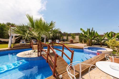 Eva & Dimitrios Villas, Captivating Oasis with Pools & BBQ, By ThinkVilla, Panormos Rethymno (fotografie 6)