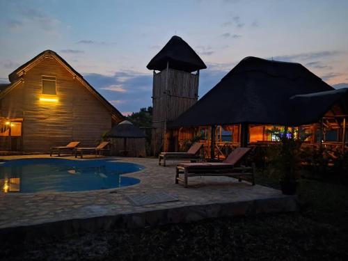 Viesnīcas āriene, Nyanja View Resort in Kasunganyanja