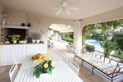 FRGK Villa Claude Juan-les-Pins Luxury Stay with Pool & Ultra-Fast Wi-Fi in Trois Moulins