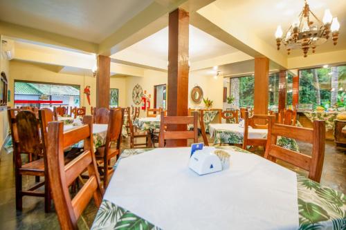 ห้องอาหาร, VELINN Feiticeira Praia Hotel in หาดเฟย์ติเซย์รา