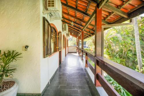 ระเบียง/ชานเรือน, VELINN Feiticeira Praia Hotel in หาดเฟย์ติเซย์รา