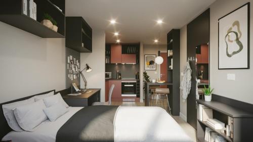 Modern and Bright Studios at Exchange Court for Students Only, Leeds (foto 6)