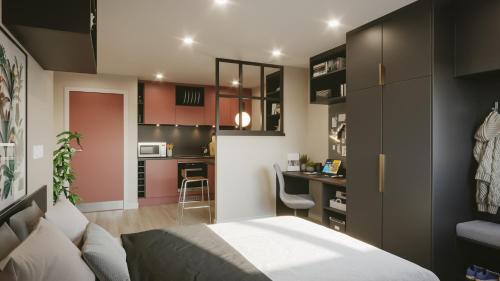 Modern and Bright Studios at Exchange Court for Students Only, Leeds (foto 8)