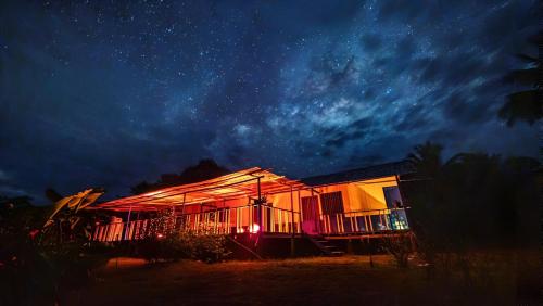 A szálláshely kívülről, Villa Inesita in Nuqui