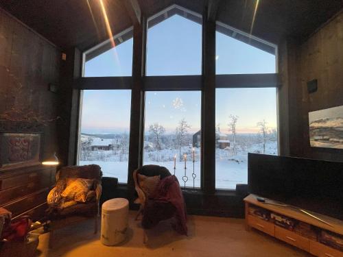 Spacious, exclusive and modern cabin in Geilo, Geilo (foto 3)