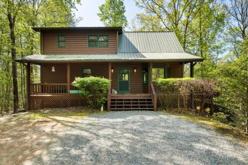 Boujee Bear Lodge - A Peaceful Cabin in the Woods, Morganton (foto 7)