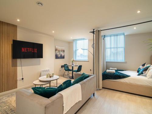 Central Leeds Apartment by Briggate Free Parking, Leeds (Foto 8)