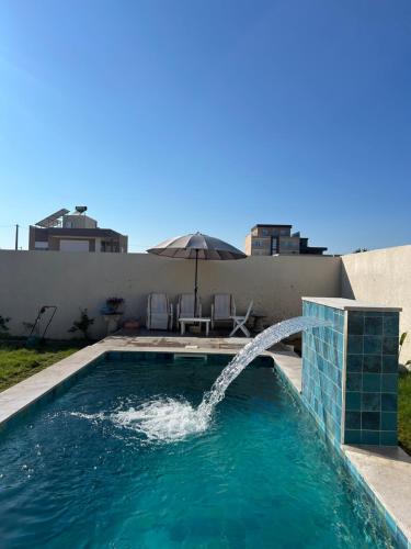 Villa with pool near the beach-Kerkouen in Ezzahra (Bin `Arus)