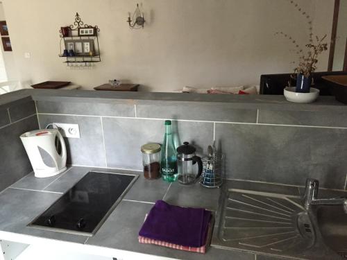 Konyha, C&O Appartements in Comigne