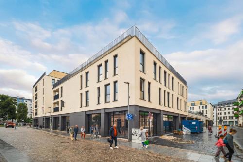 A szálláshely kívülről, Limehome Chemnitz Kirchgässchen (Limehome Chemnitz Kirchgasschen) in Chemnitz