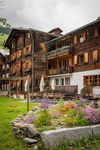 Gasthaus Rathaus in Safien Platz, Schweiz