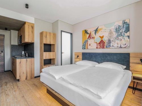 1 double bed
