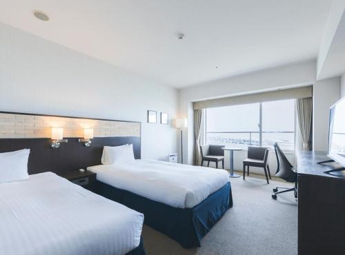 2 twin beds