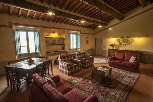 Felles stue/TV-område, Cortona Resort-Le Terre Dei Cavalieri in Santa Catarina