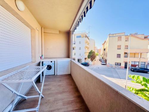 Balcony/terrace, Alghero Charming Apartments, Steps from the beach in La Pietraia