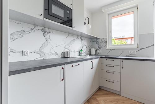 Cozinha, Apartament Rzeźnicka Old Town (Apartament Rzeznicka Old Town) in Velho Subúrbio