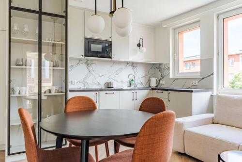 Cozinha, Apartament Rzeźnicka Old Town (Apartament Rzeznicka Old Town) in Velho Subúrbio