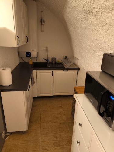 Køkken, Panoráma Apartman Alsóörs (Panorama Apartman Alsoors) in Alsóörs