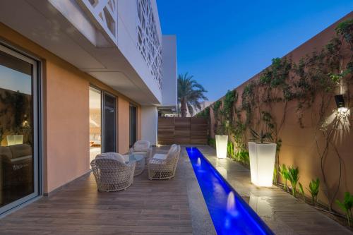 ระเบียง/ชานเรือน, Vivienda Hotel Hada 1 in อัล ฮาดา