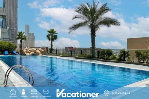 Vacationer Holiday Homes I Upgraded 2 Bed l Sea Views l Pool Access, Dubai