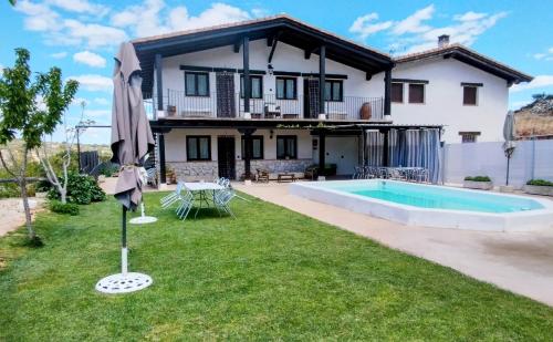 A szálláshely kívülről, Vegas de la Alcarria in Horche