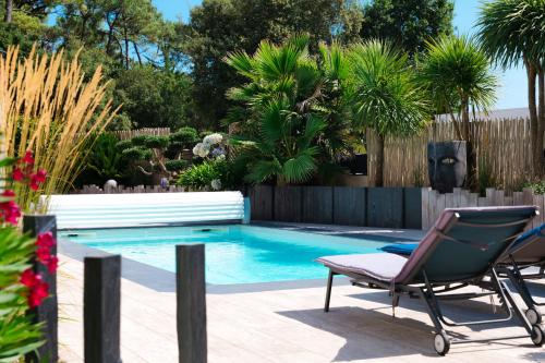 Villa d'exception avec piscine et jacuzzi - 10 personnes - Location saisonnière - Jard-sur-Mer