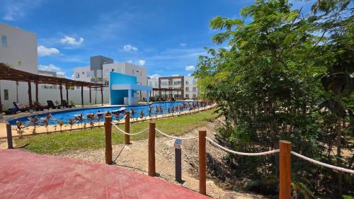 Cozy new apartment 3BR with amazing Pool, Cancún (Foto 7)
