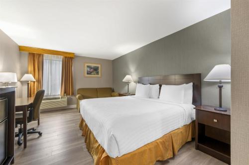 1 king bed, 1 sofa bed