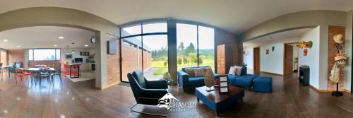 A szálláshely kívülről, El Chasqui Guest House in Tanicuchi