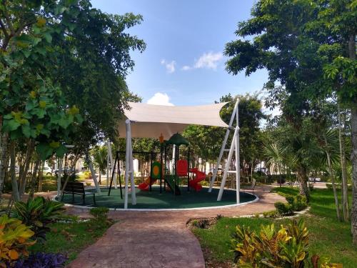 Casa de 1 nivel para 6 Personas, Seguridad, Parque, Gym Cerrada Privada, Cancún (fotografie 10)