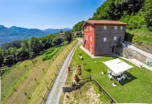 Viesnīcas āriene, Agriturismo Il Frutteto in Coreglia Antelminelli