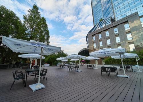 Exterior view, Beijing Marriott Hotel Northeast in Lufthansa Commercial Area