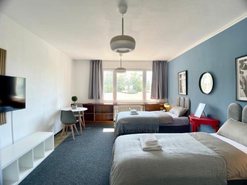Urban Haven-Zentrum-3 Schlafzimmer-5 Einzelbetten-Waschmaschine, Stoccarda (foto 7)