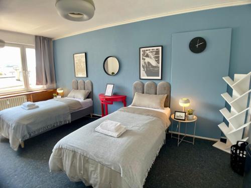 Urban Haven-Zentrum-3 Schlafzimmer-5 Einzelbetten-Waschmaschine in Stuttgart, Deutschland