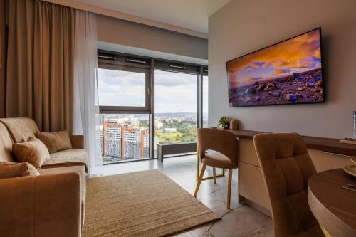 OLSZYNKI PARK 1- High-End Luxury Apartment with View, City Centre by StayNest