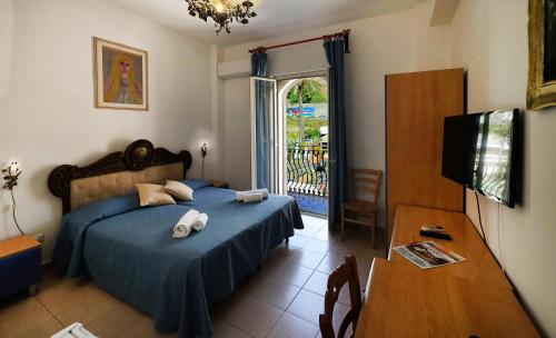 Tweepersoonskamer met 1 of 2 bedden, balkon